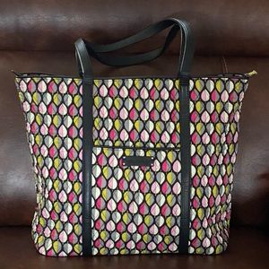 Vera Bradley Trimmed Vera XL Tote